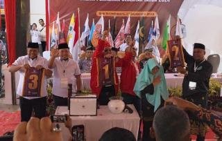 Hasil Undi, Ini Nomor Urut Tiga Paslon Bupati dan Wakil Bupati Siak