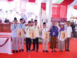 Ini Daftar Nomor Urut Calon Bupati Kampar Periode 2024-2029