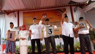 Nomor Urut Calon Wali Kota Dumai: Eddy Yatim-Almainis 1, Ferdiansyah-Soeparto 2, Paisal-Sugiarto 3