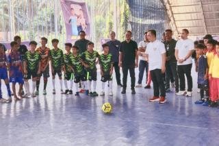 Kadispora Pekanbaru Resmi Buka Liga Pelajar Futsal Tingkat SD dan SMP Tahun 2024