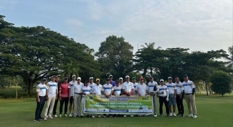 Plh Sekdaprov Riau Buka Turnamen Golf PGAI Pekanbaru Peringati Hari Asuransi Nasional