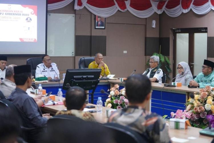 Pj Gubernur Riau Silaturahmi Bersama Jajaran Pemkab Kampar