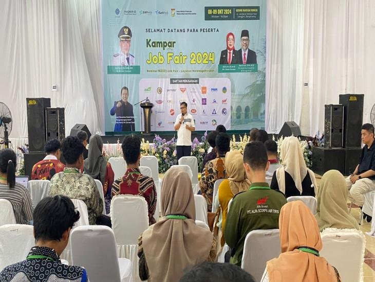 Kampar Job Fair 2024 Sudah Terintegrasi Kementerian Tenagakerja RI