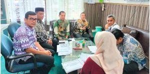 Tim Penyelesaian TLHP Kanwil Kemenag Riau Lakukan Kunjungan ke Kemenag Kampar