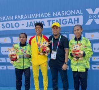 Riau Raih Emas Pertama Cabor Atletik Pada Peparnas XVII 2024