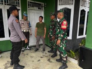 Polri dan TNI Langgam Jaga Keamanan Warga Jelang Pilkada