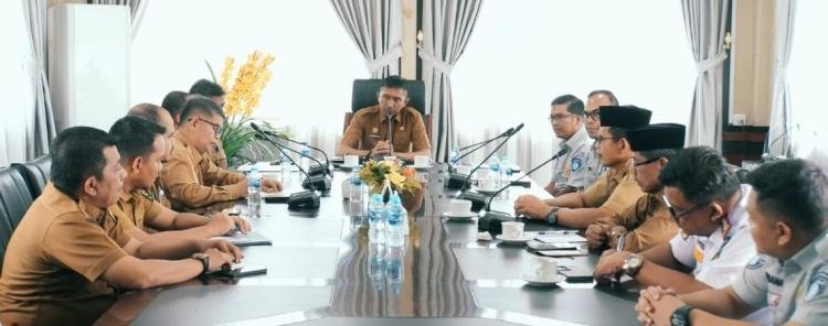 Pjs Bupati Kuansing Terima Kunjungan dari Jasa Raharja Riau 