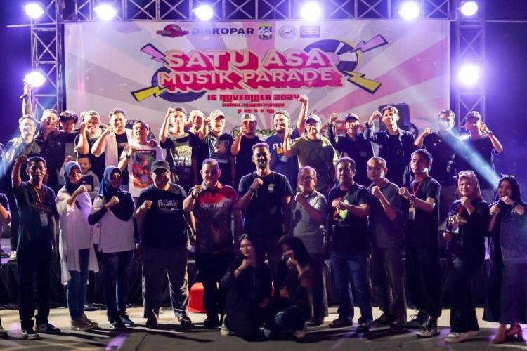 Car Free Night Kota Dumai Diramaikan oleh Satu Asa Musik Parade