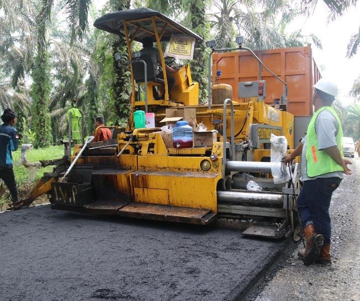 Dinas PUPR Pekanbaru Bangun Dua Jalan Baru di Rumbai Barat