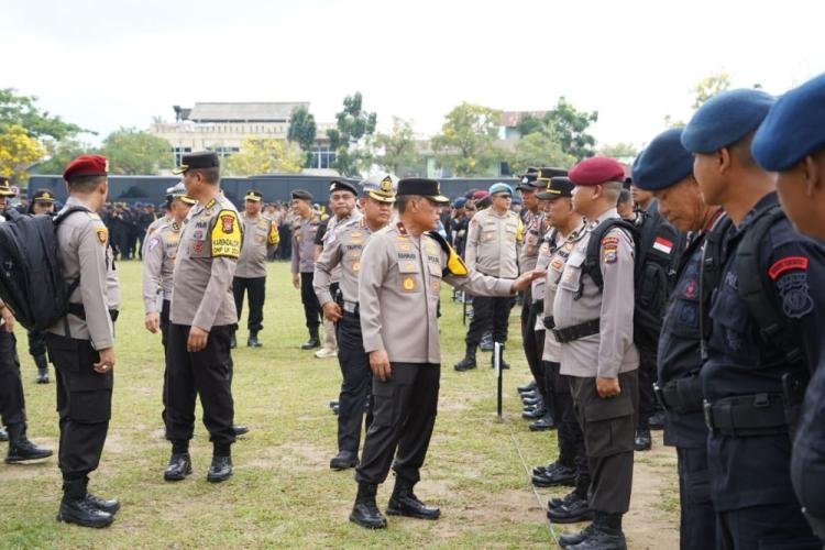 Polda Riau Siapkan 1.395 Personel Amankan Pilkada 2024