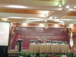 KPU Riau Gelar Sosialisasi Pemilih untuk Tokoh Masyarakat, Agama, dan Adat Jelang Pilgubri 2024