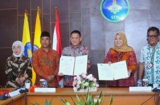 Pemkab Kampar Tandatangani MoU dengan STIS Jakarta