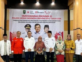 Pemprov Riau Harap PMI Perkuat Komitmen Jalankan Tugas Kemanusiaan