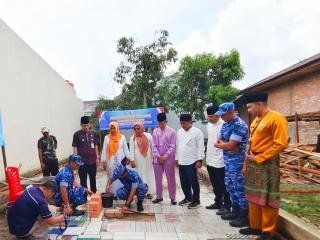 Bantuan Rumah Layak Huni dari Baznas dan TNI AU Sentuh Hati Warga Pekanbaru