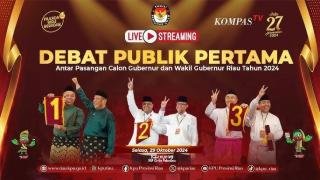 Ini Daftar Nama Panelis Debat Publik Kedua Calon Gubernur dan Wakil Gubri