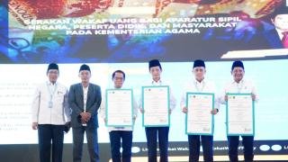 Wakaf 100Juta, Menag Rilis Gerakan Wakaf Uang Kementerian Agama
