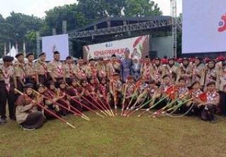 Kontingen Pramuka Madrasah Riau Siap Berlaga di KPMN Tahun 2024