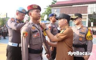 Polres Inhil Gelar Apel 3.987 Personel Gabungan Amankan TPS