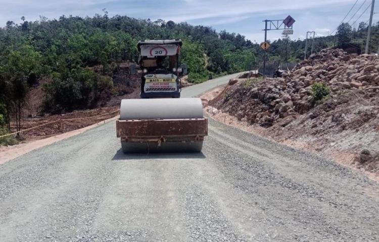 Jalan Lintas Riau-Sumbar di Kampar Mulai Dibuka Untuk Ujicoba