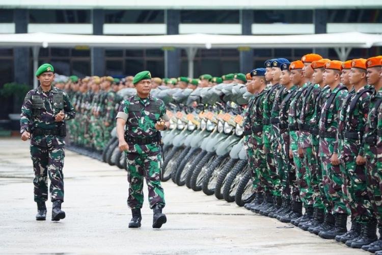 Pengamanan Nataru, Dandrem 031/Wira Bima: Kita Hadir Melayani dan Melindungi Masyarakat