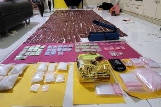2,6 Kilogram Sabu dan Ribuan Pil Ekstasi untuk Tahun Baru Gagal Beredar di Riau