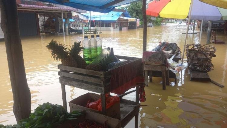 Banjir Meluas, Pemprov Riau Minta Bantuan Logistik dan Peralatan ke Pusat