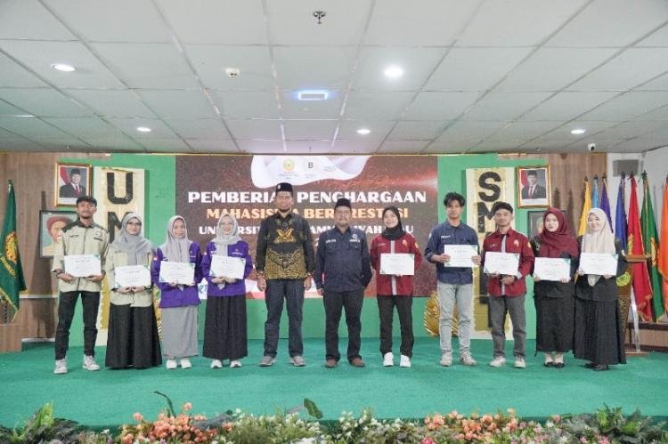 225 Mahasiswa Berprestasi UMRI Diapresiasi, Rektor: Ini Kebanggaan Bersama