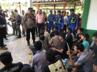 Kronologi 20 WNA Bangladesh Terdampar di Meranti, Kapal Tenggelam Diterjang Ombak