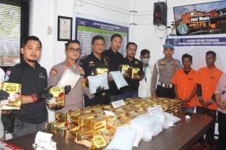 Selat Malaka Mencekam: Polisi Lepaskan Tembakan Saat Kejar Kurir 90 Kg Sabu