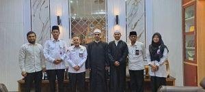 Pererat Hubungan Keislaman, Kakanwil Kemenag Riau Terima Silaturahmi Syekh Mohamed
