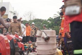 Riau Hadapi Musim Kemarau, Apel Kesiapsiagaan Karhutla Digelar untuk Antisipasi Bencana
