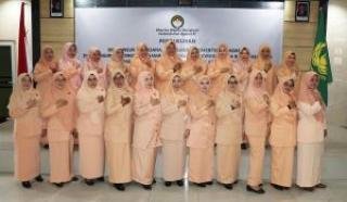 Pengurus DWP Kanwil Kementerian Agama Provinsi Riau Resmi Dikukuhkan