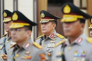Kapolri Pimpin Sertijab Sejumlah Pejabat Polri