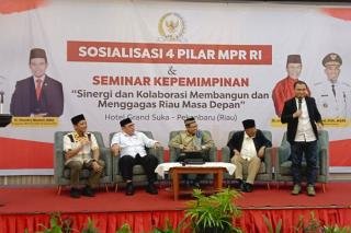 Sosialisasi 4 Pilar MPR RI di Pekanbaru: Sinergi dan Kolaborasi, Kunci Pembangunan Riau Masa Depan