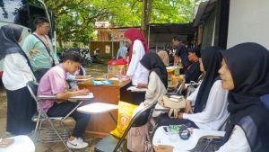 KSR PMI UNRI Ajak Mahasiswa Donor Darah di Kampus