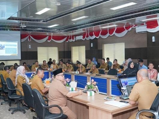 Pemkab Kampar Lakukan Rapat Percepatan Pembentukan Koperasi Merah Putih Setiap Desa