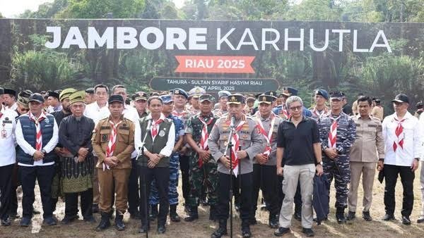 Bupati Siak Apresiasi Penyelenggaraan Jambore Karhutla di Tahura Sultan Syarif Hasim