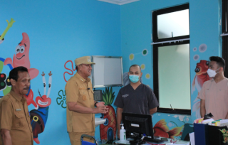 Hari Pertama Kerja Usai Lebaran, Wabup Meranti Muzamil Sidak Sejumlah OPD