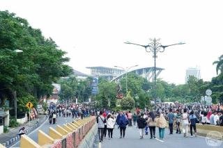 Minggu ini CFD Pekanbaru Kembali Dibuka Pasca Libur Lebaran