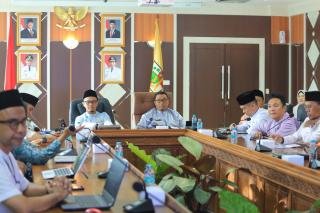 Wako Pekanbaru Pimpin Rapat Persiapan FKP Rancangan Awal RPJMD Tahun 2025-2029