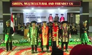 Pengukuhan Guru Besar Unilak, Wujud Komitmen pada Pendidikan Berkualitas