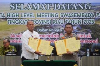 Pemprov Riau Gandeng Polda Wujudkan Swasembada Pangan Berkelanjutan