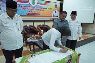 Wakil Bupati Inhil Buka Forum Konsultasi Publik Rancangan Awal RPJMD 2025-2029