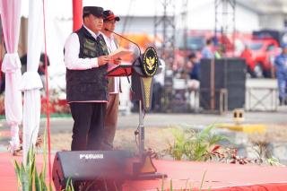 Menko Polkam RI Pimpin Apel Kesiapsiagaan Karhutla Nasional di Riau