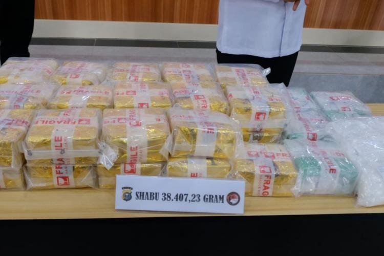 Fantastis! Segini Upah Kurir Narkoba Jaringan Internasional di Riau