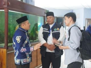 Jelang Pemberangkatan, Kakanwil Kemenag Riau Cek Fasilitas dan Kelengkapan Dokumen Jemaah