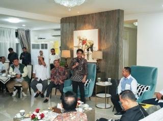 Boyong Bupati/Walikota, Gubenur Riau Abdul Wahid "Jemput" Anggaran Pusat