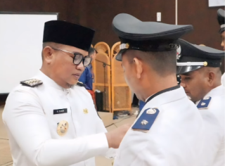 Zukri Lantik Lantik Tiga Kepala Desa PAW, Fokus pada Kemiskinan dan Pelayanan Masyarakat