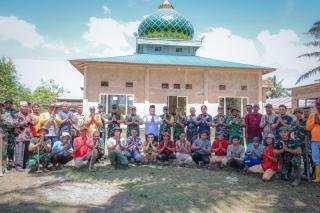 Tim Wasev Mabes TNI AD Kunjungi TMMD ke-124 di Dumai