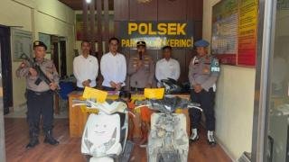 Lupa Kunci Stang, 2 Motor Digasak Maling di Pelalawan